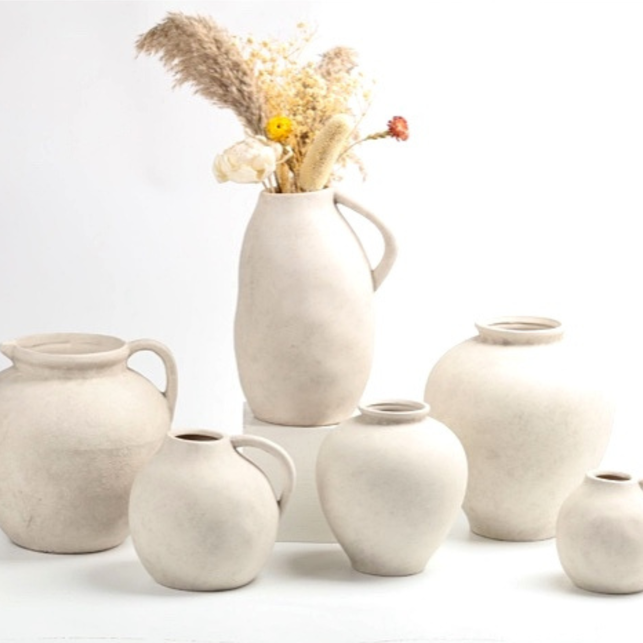 Terracotta Vaas/Kan 45 cm