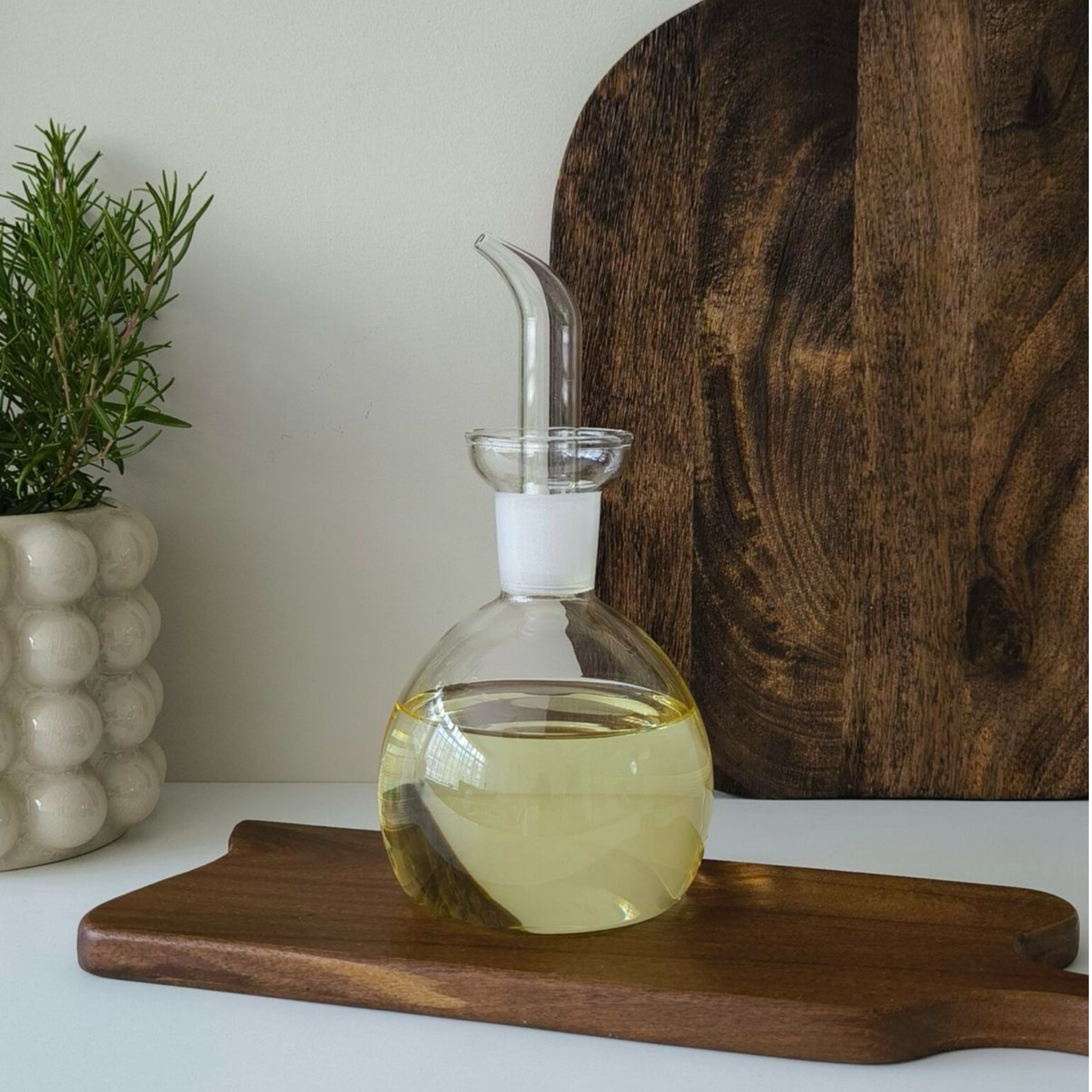 Borosilicaat glazen olie-azijnstel