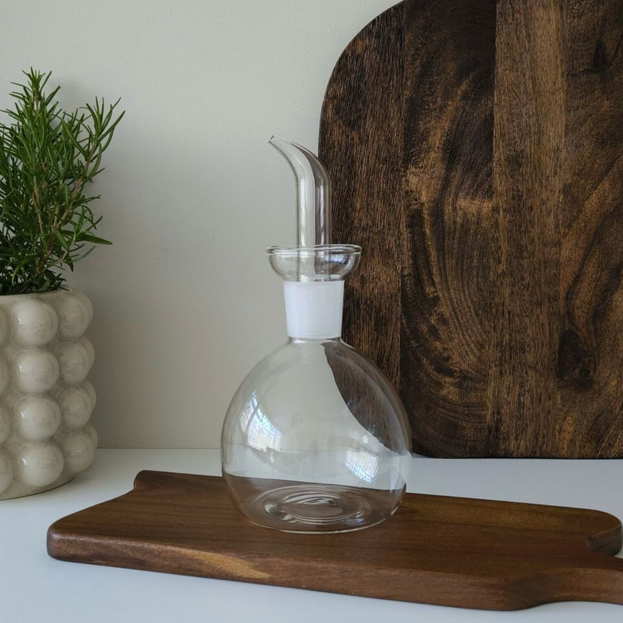 Borosilicaat glazen olie-azijnstel