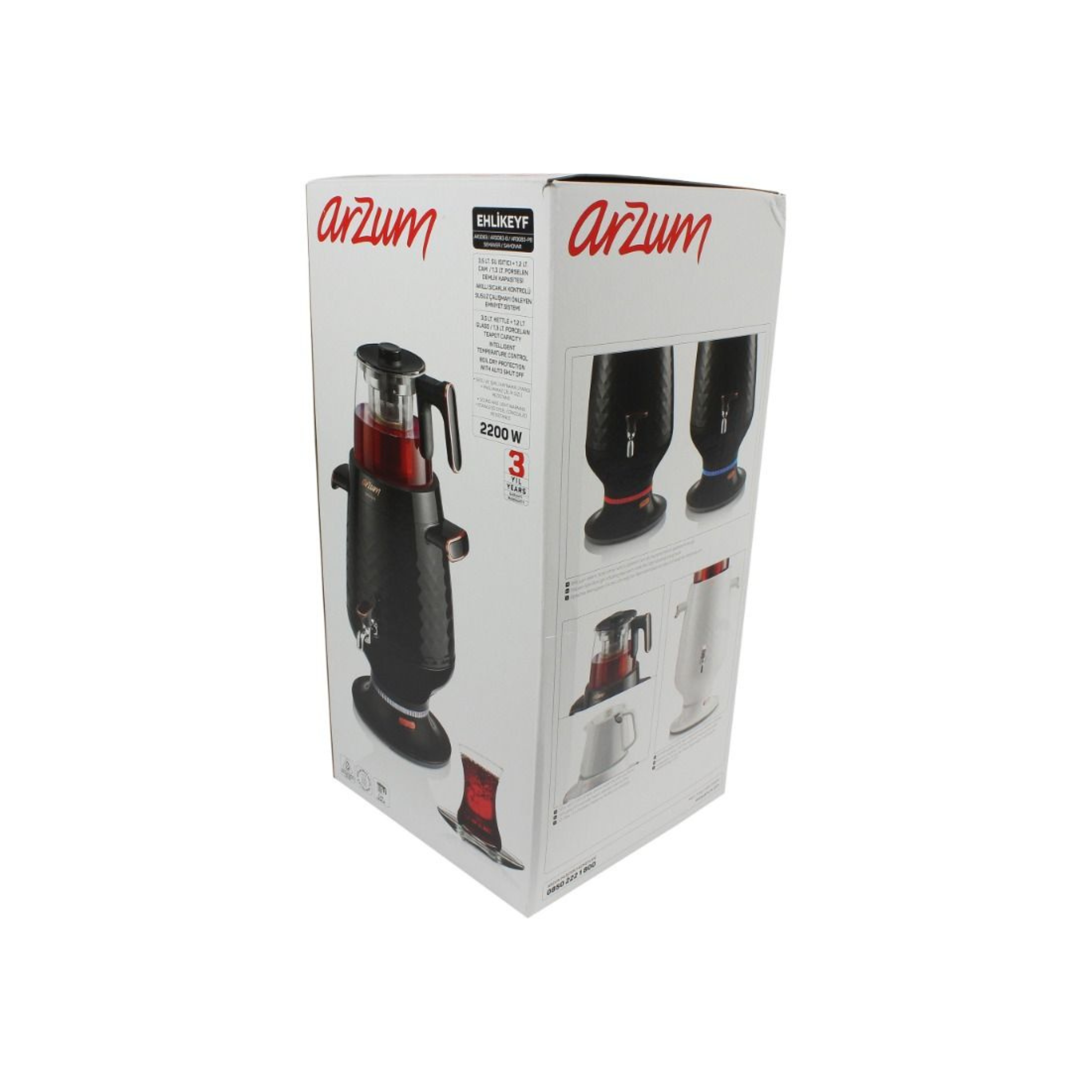 Arzum Ehlikeyif Semaver Wit