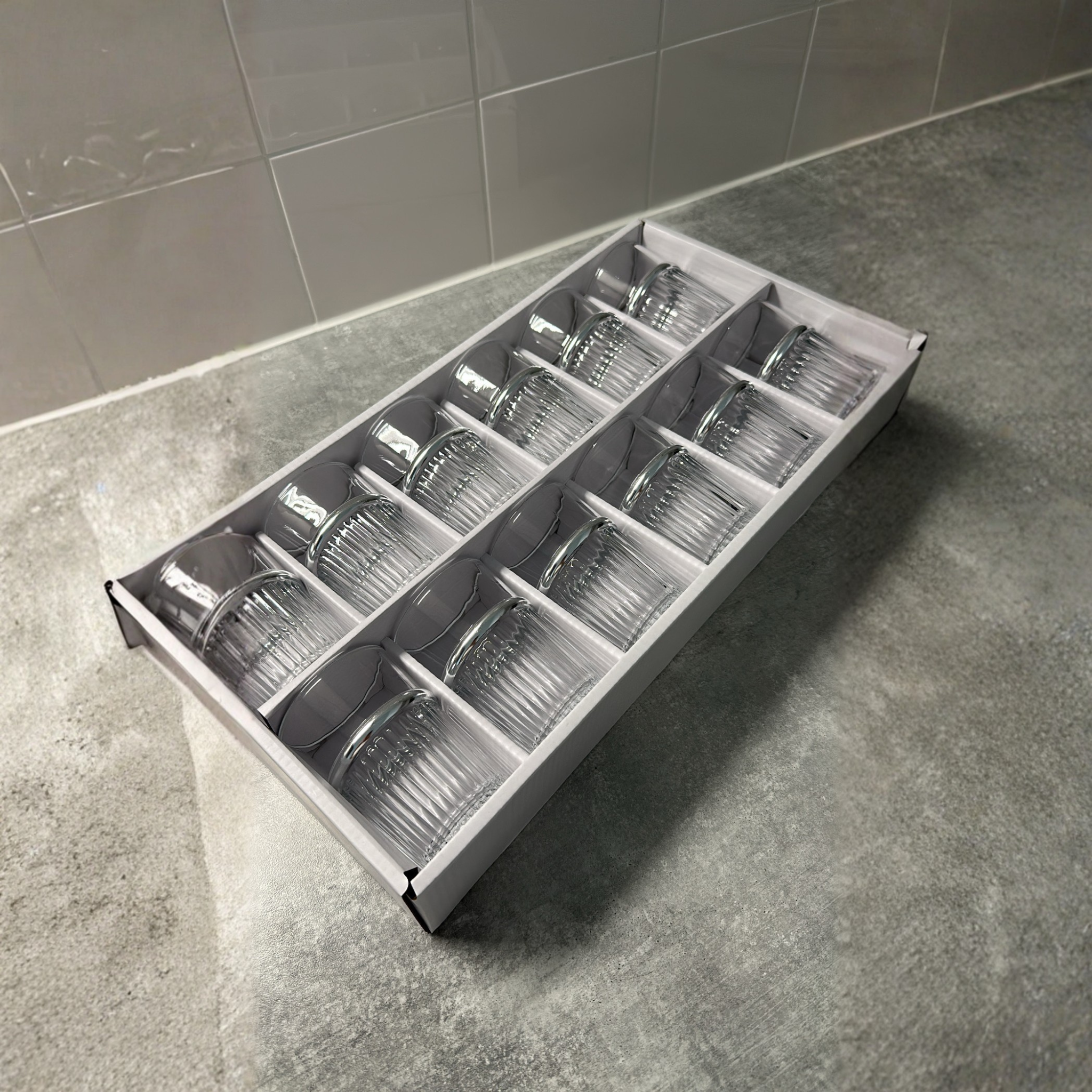 Fariza Theeglazen Zilver