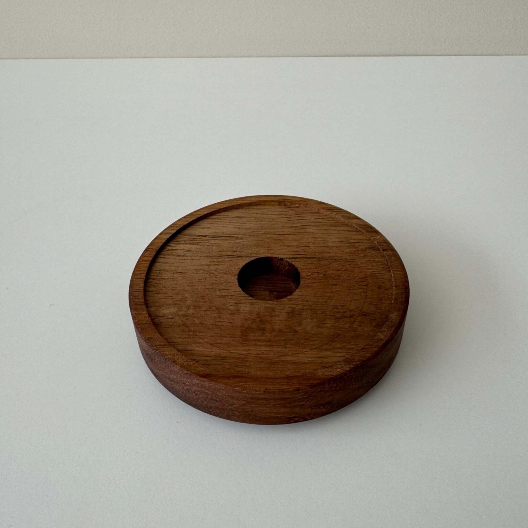 Voorraadpot bubble met acacia houten deksel | 550 cc