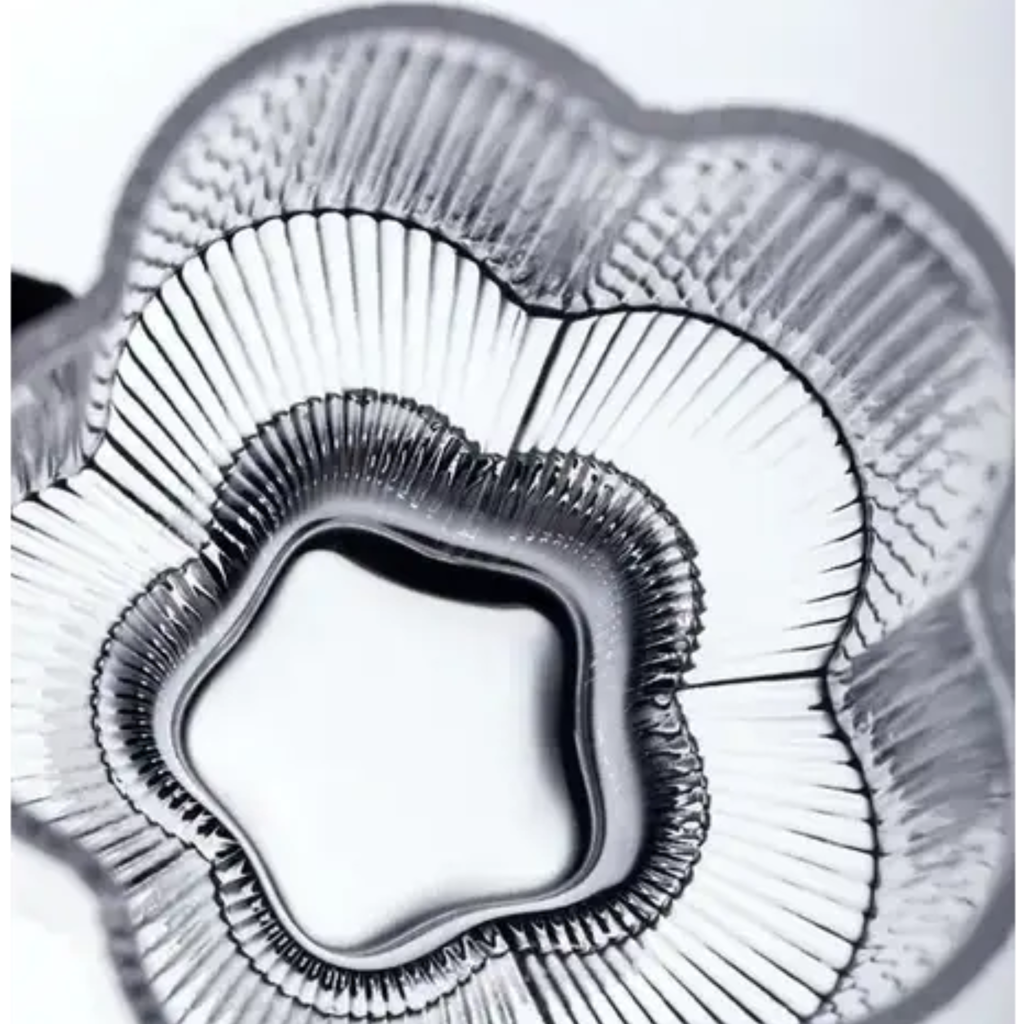 Clover Ripple glazen lang