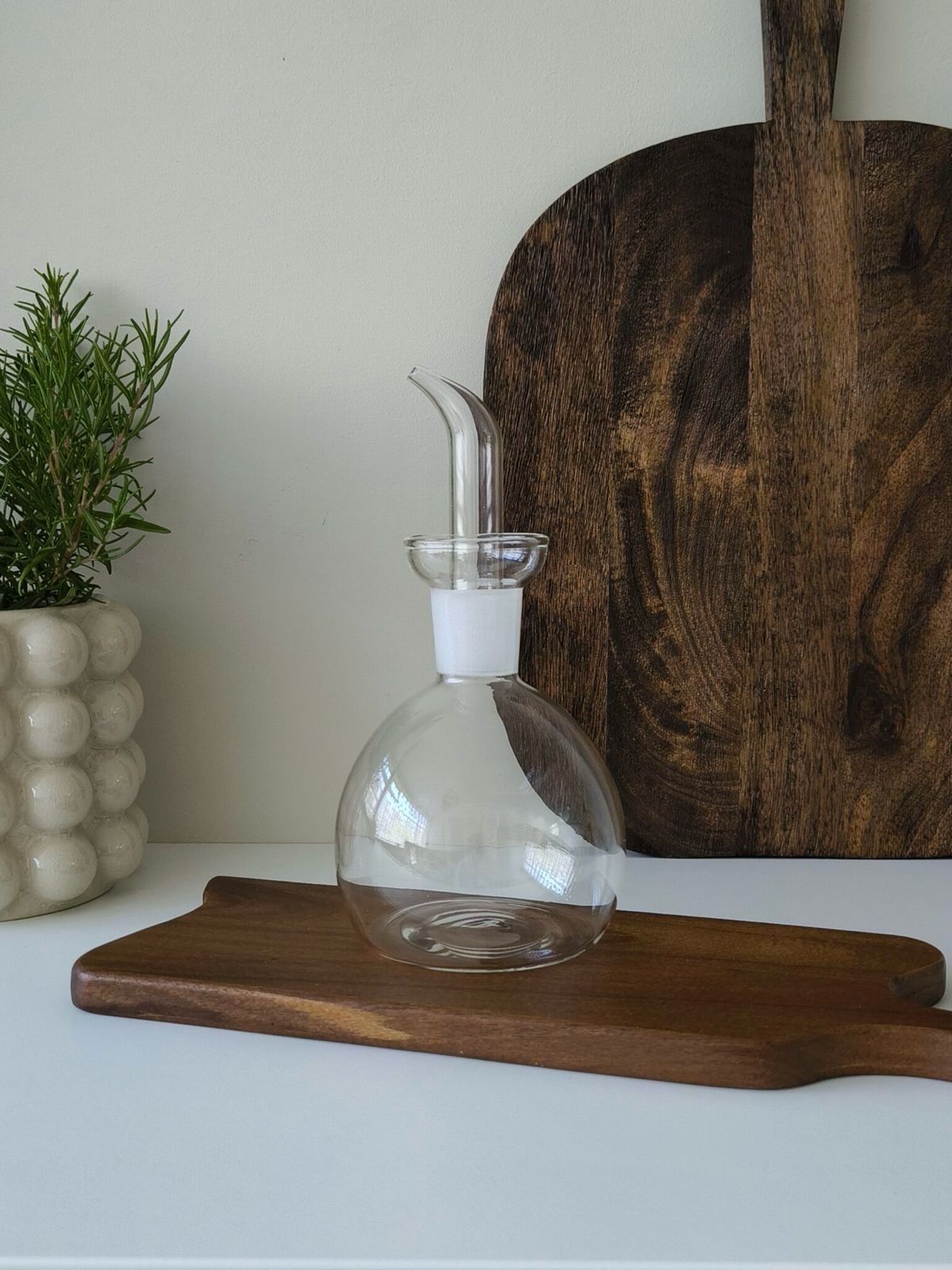 Borosilicaat glazen olie-azijnstel