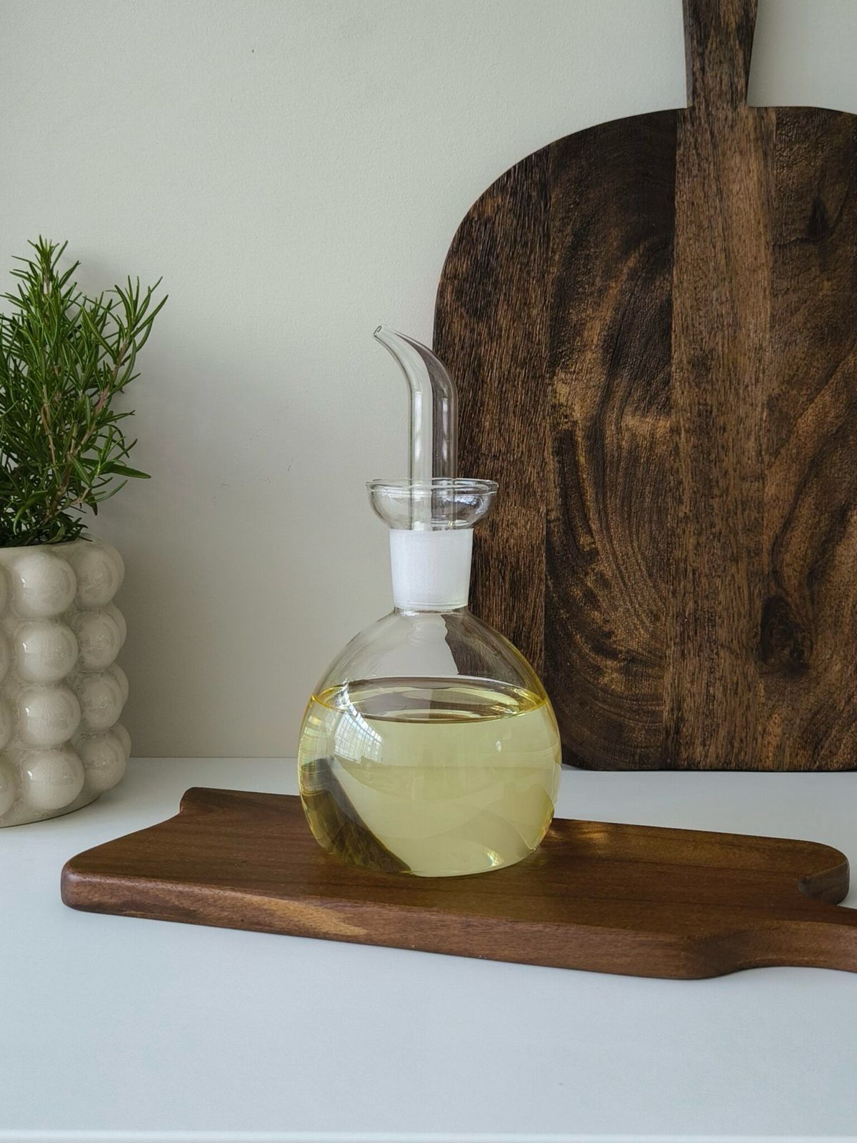 Borosilicaat glazen olie-azijnstel