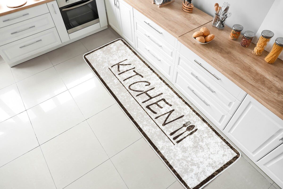 Kitchen loper beige