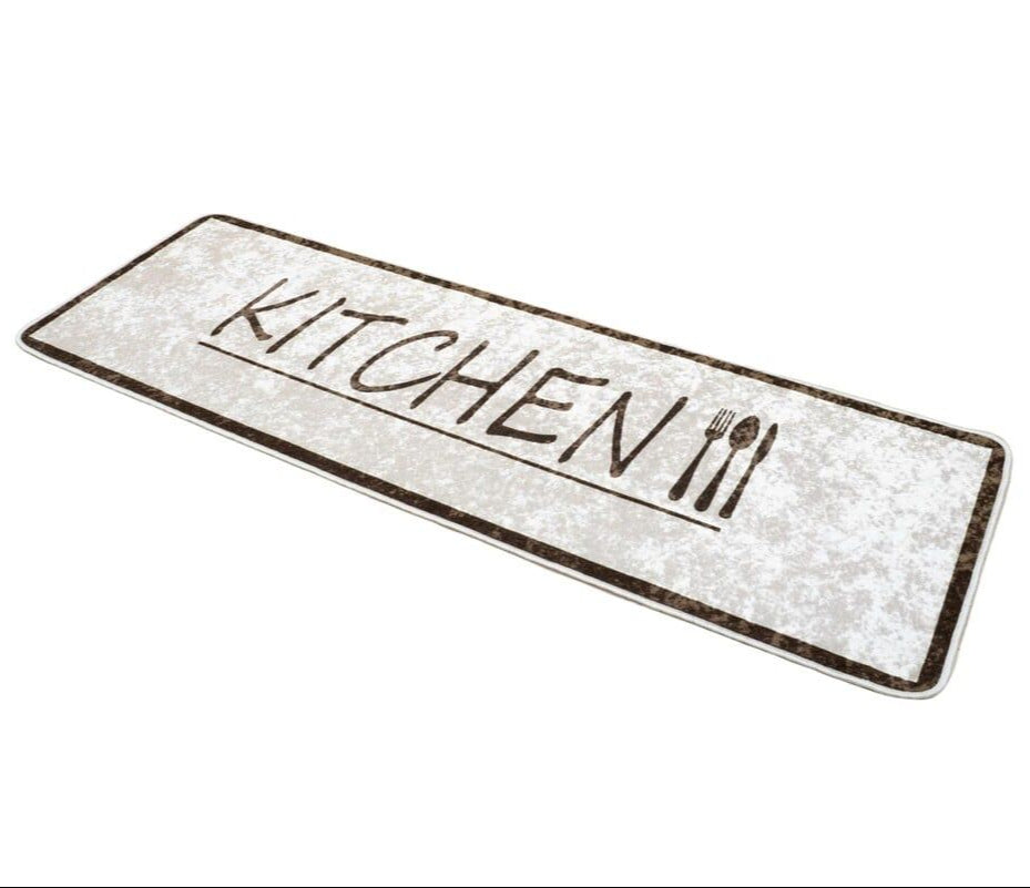 Kitchen loper beige
