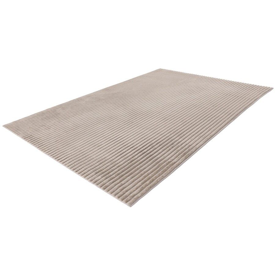 Plush vloerkleed taupe