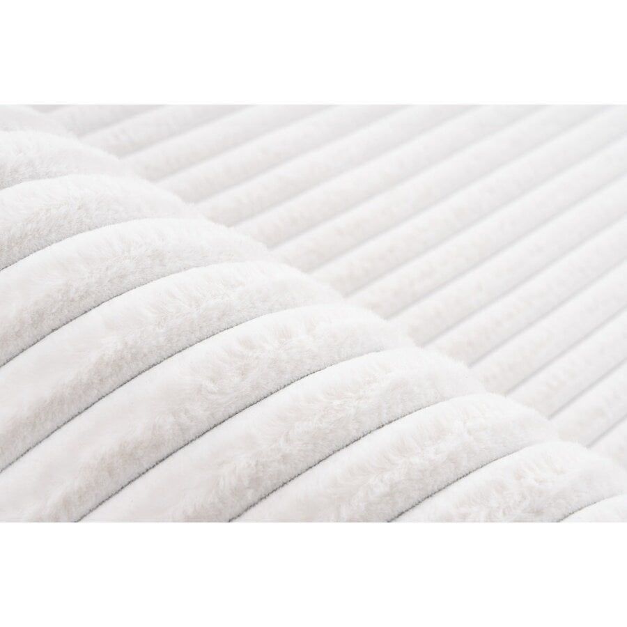 Plush vloerkleed ivory