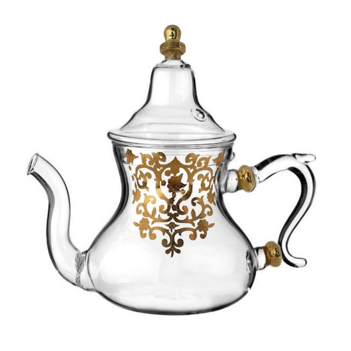 Glazen Theepot Goud